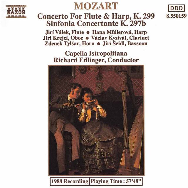 Wolfgang Amadeus Mozart & Jean Francois Paillard & Jean Francois Paillard Chamber Orch - Concerto Flute Harp Orch Andantino