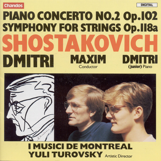 Dmitri Shostakovich & English Chamber Orchestra & Jerzy Maksymiuk - Piano Concerto No.2 in F major, Op.102. Mvmt. 3 Allegro