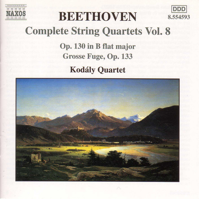 Ludwig van Beethoven & Budapest String Quartet - String Quartet No.13 in B-flat major, Op.130. Mvmt.5 Cavatina. Adagio molto espressivo